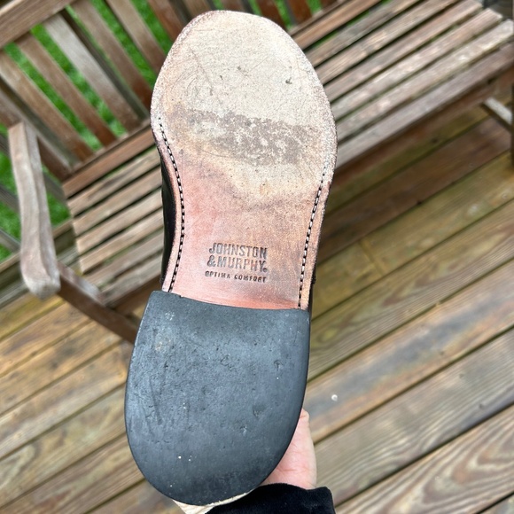 Johnston & Murphy Melton Cap Toe 9.5 in Bordeaux main image 2